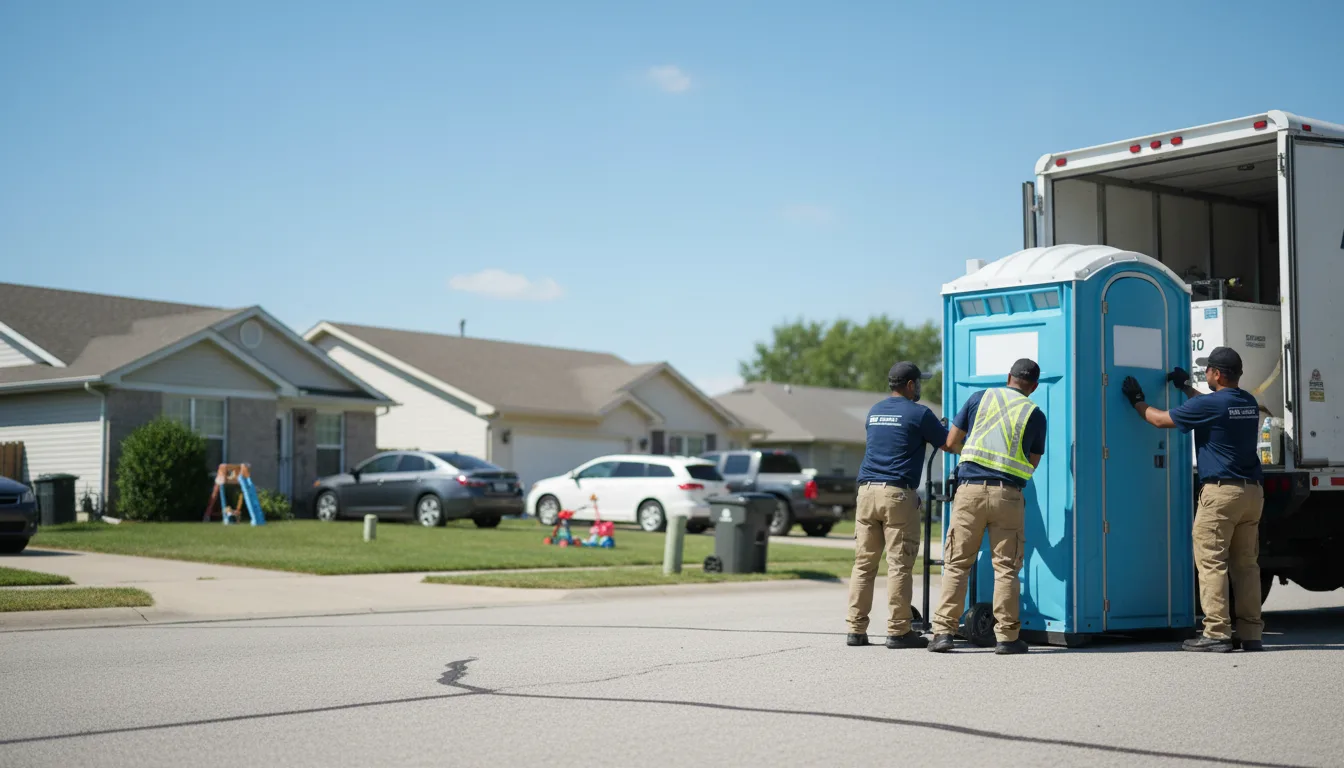 Standard Porta Potty Rentals in Brussels, IL near me